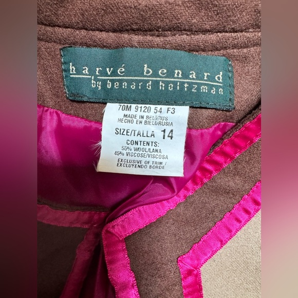 Harve Benard wool blend coat - Picture 12 of 12